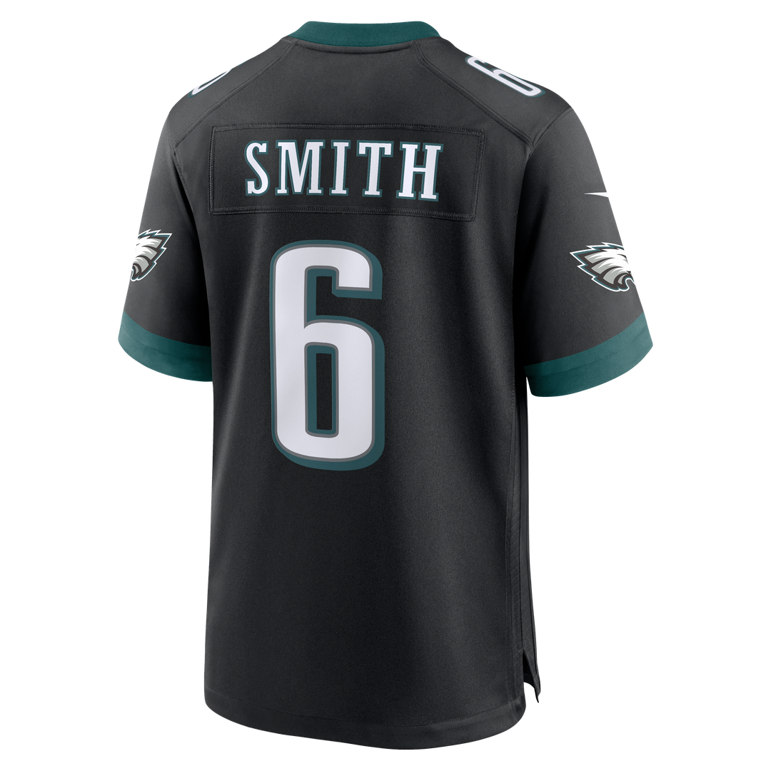 Men's Philadelphia Eagles DeVonta Smith Black Alternate