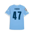 Men's Authentic Foden Manchester City Home Jersey Gift Box 26/27 UCL