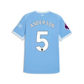 Men's Authentic Anderson Manchester City Home Jersey Gift Box 26/27