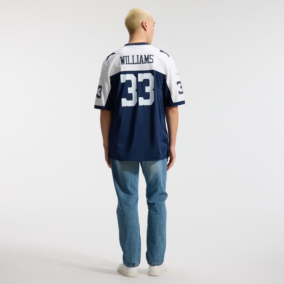 Men's Dallas Cowboys Javonte Williams White