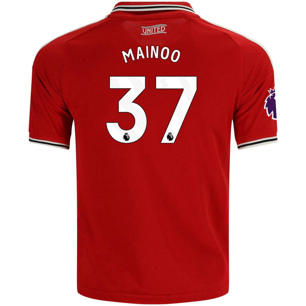 Kid's Replica Mainoo Manchester United Home Jersey 26/27
