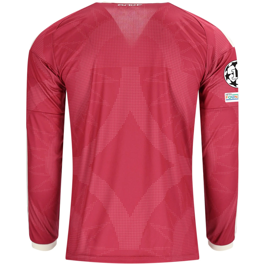 Men's Replica Real Madrid Long Sleeve Third Jersey 26/27 UCL