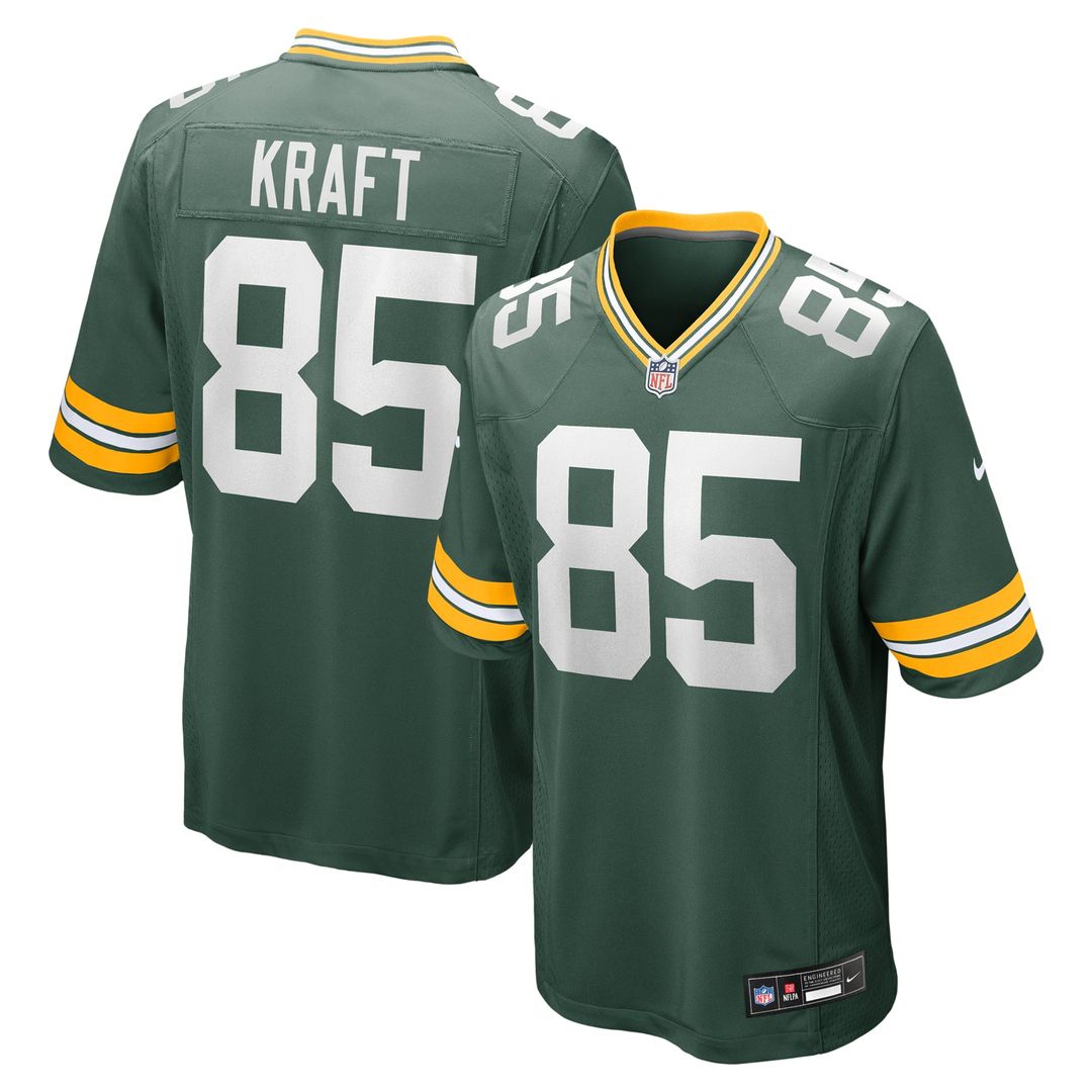 Men's Green Bay Packers Tucker Kraft Navy Alternate