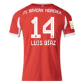 Men's Replica Luis Diaz Bayern Munich Home Jersey 25/26