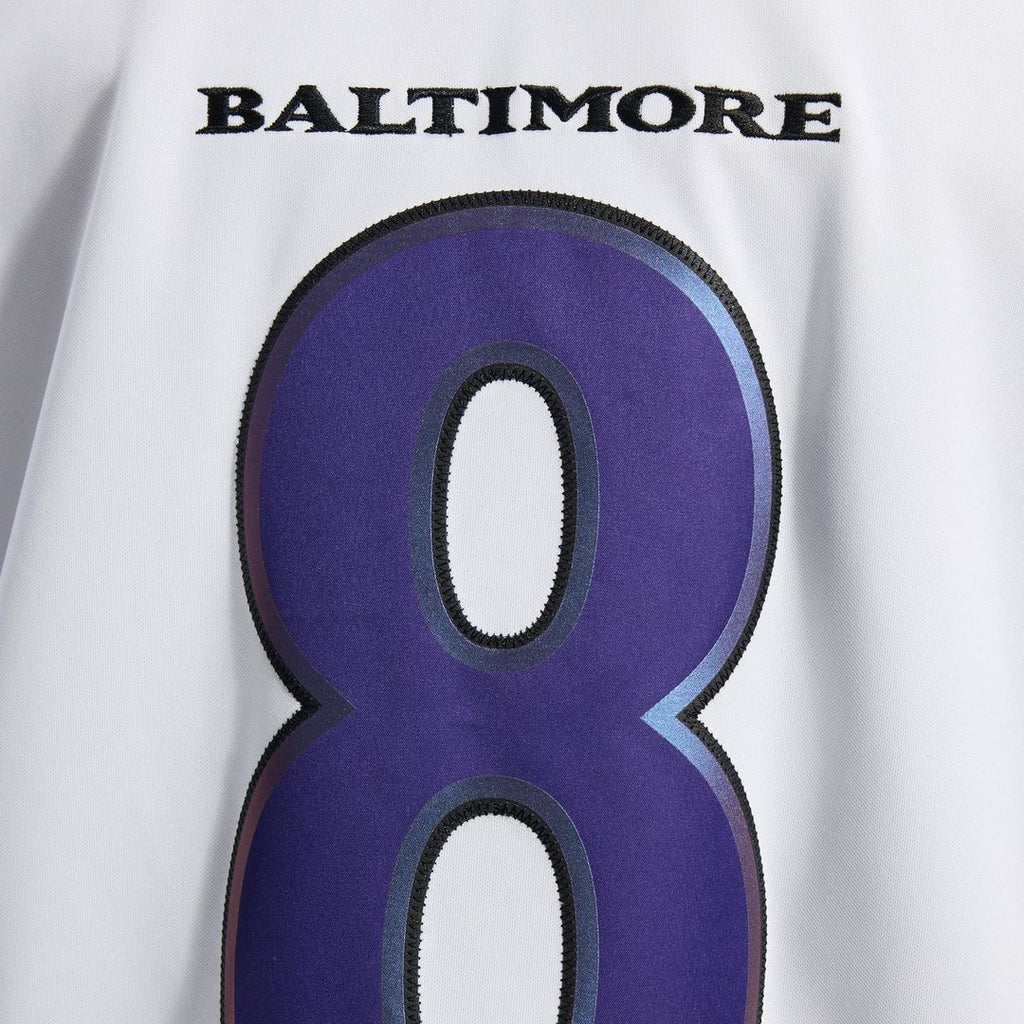 Men's Baltimore Ravens Lamar Jackson Purple Team Vapor F.U.S.E. Stitched