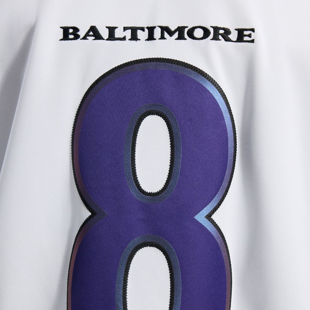 Men's Baltimore Ravens Lamar Jackson Purple Team Vapor F.U.S.E. Stitched