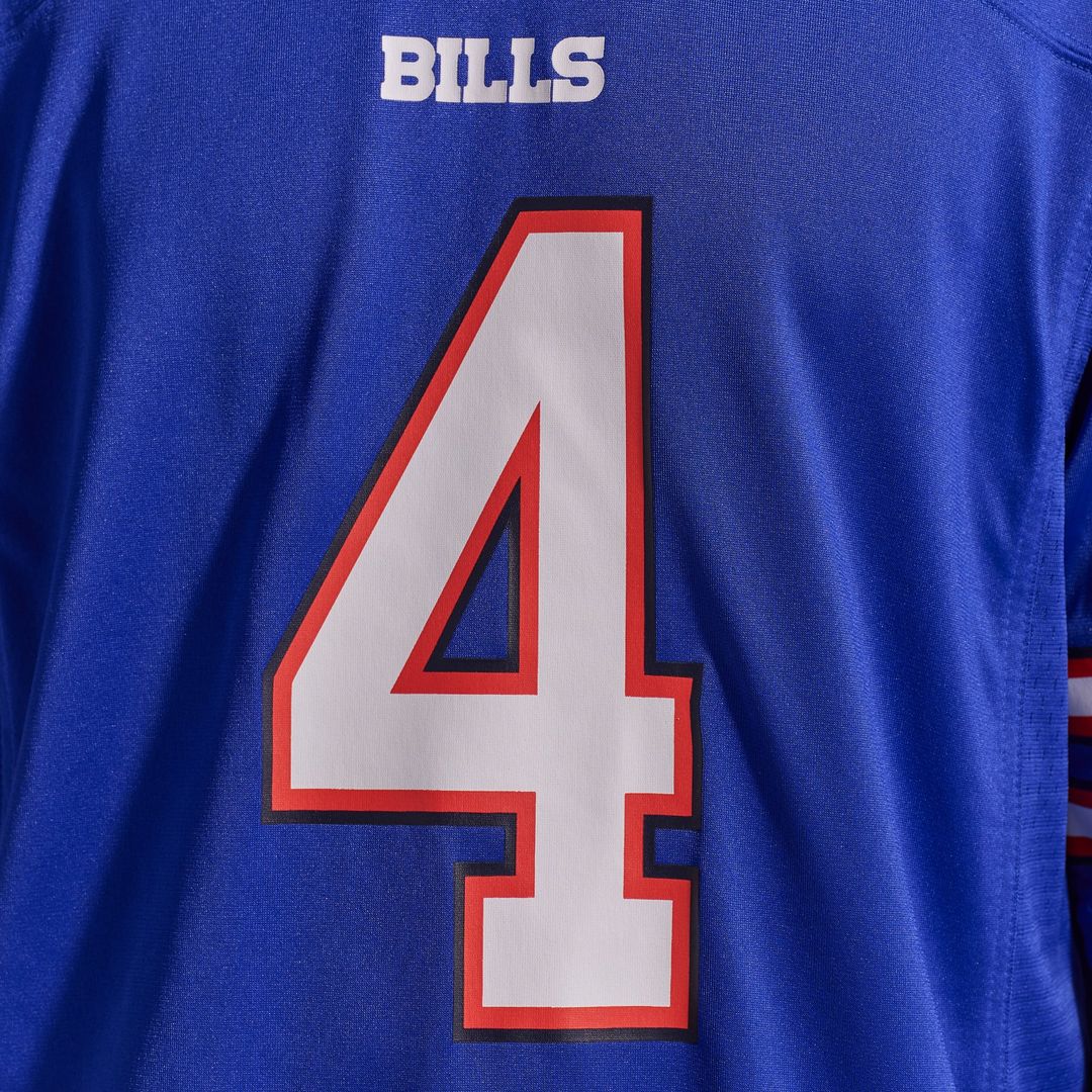 Men's Buffalo Bills James Cook III Gray Nickel City