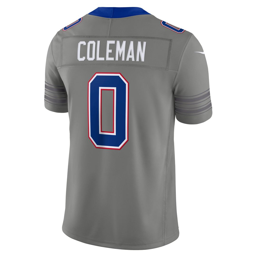 Men's Buffalo Bills Keon Coleman Royal Team Vapor F.U.S.E. Stitched