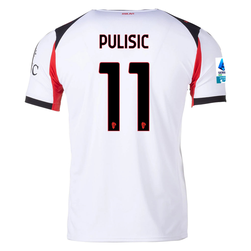 Men's Replica Pulisic AC Milan Away Jersey 25/26