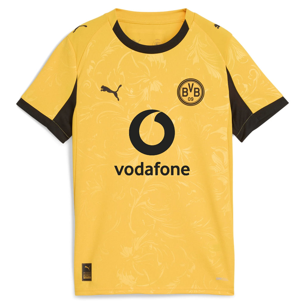 Kid's Replica Borussia Dortmund Cup Jersey 25/26