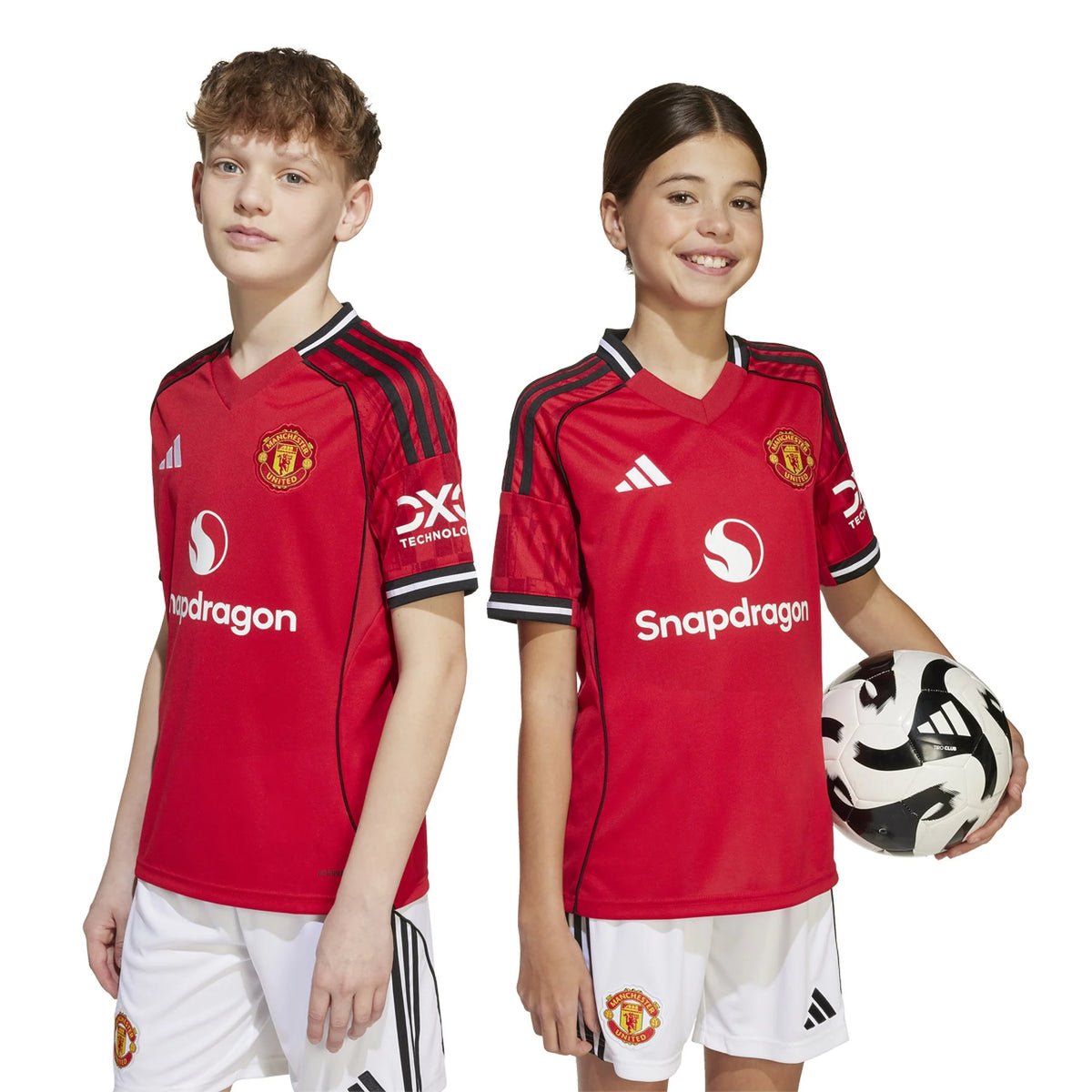 Kid's Replica Manchester United Home Jersey 25/26