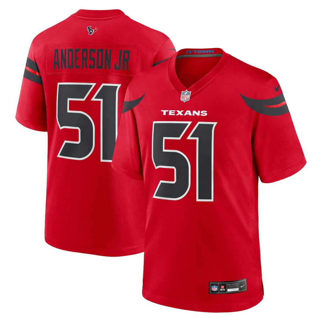 Men's Houston Texans Will Anderson Jr. Navy Alternate