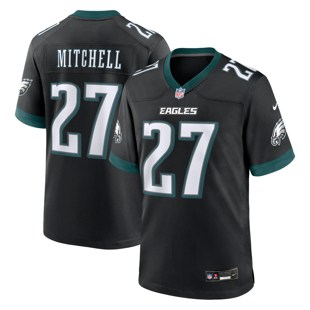 Men's Philadelphia Eagles Quinyon Mitchell Midnight Green Team