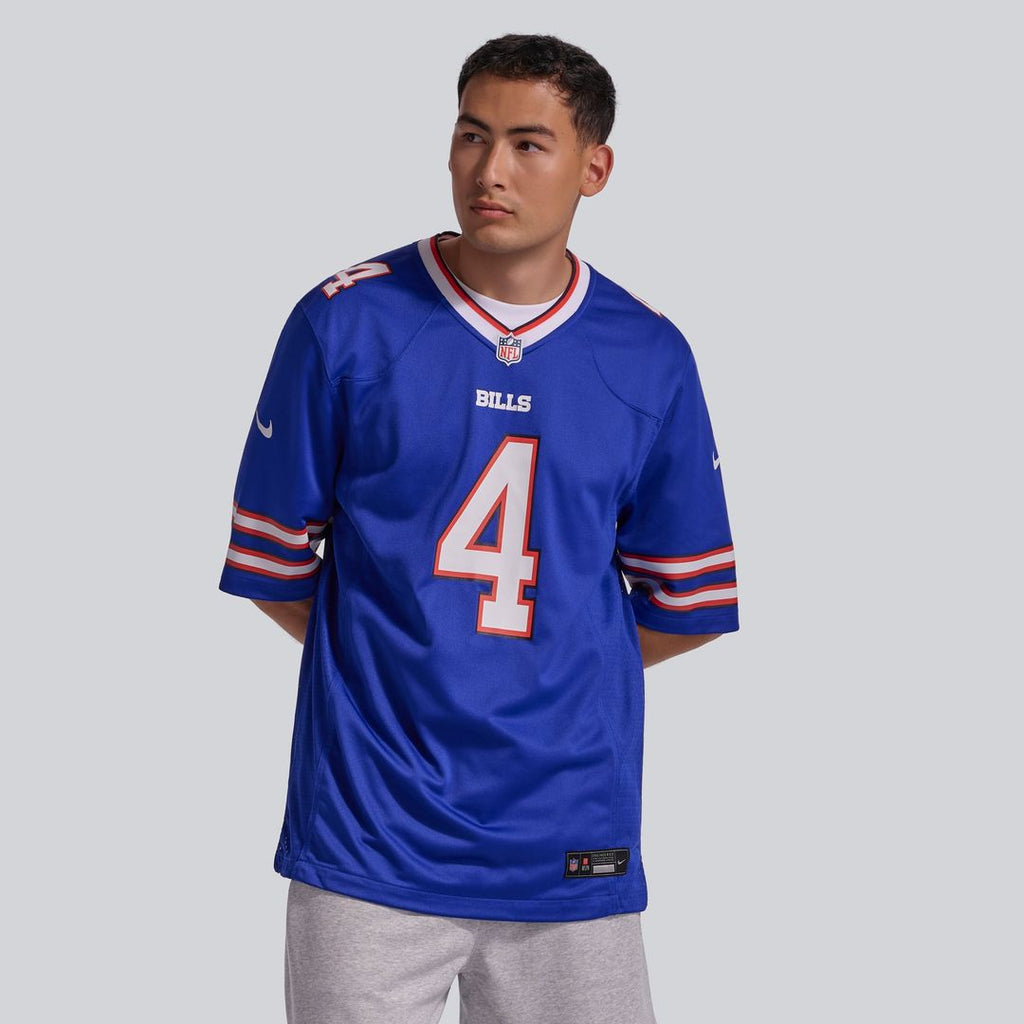 Men's Buffalo Bills James Cook III Gray Nickel City