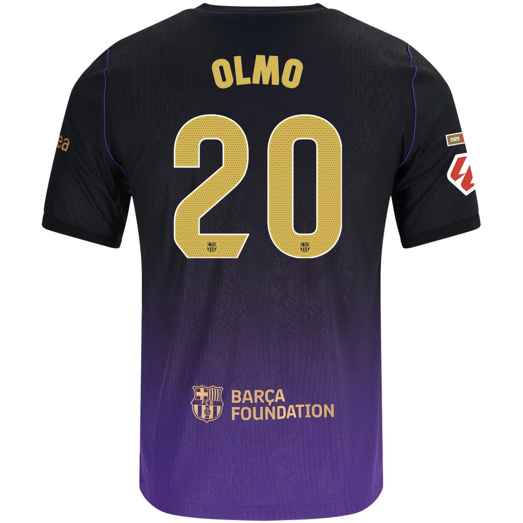 Men's Authentic Olmo Barcelona Away Jersey 26/27
