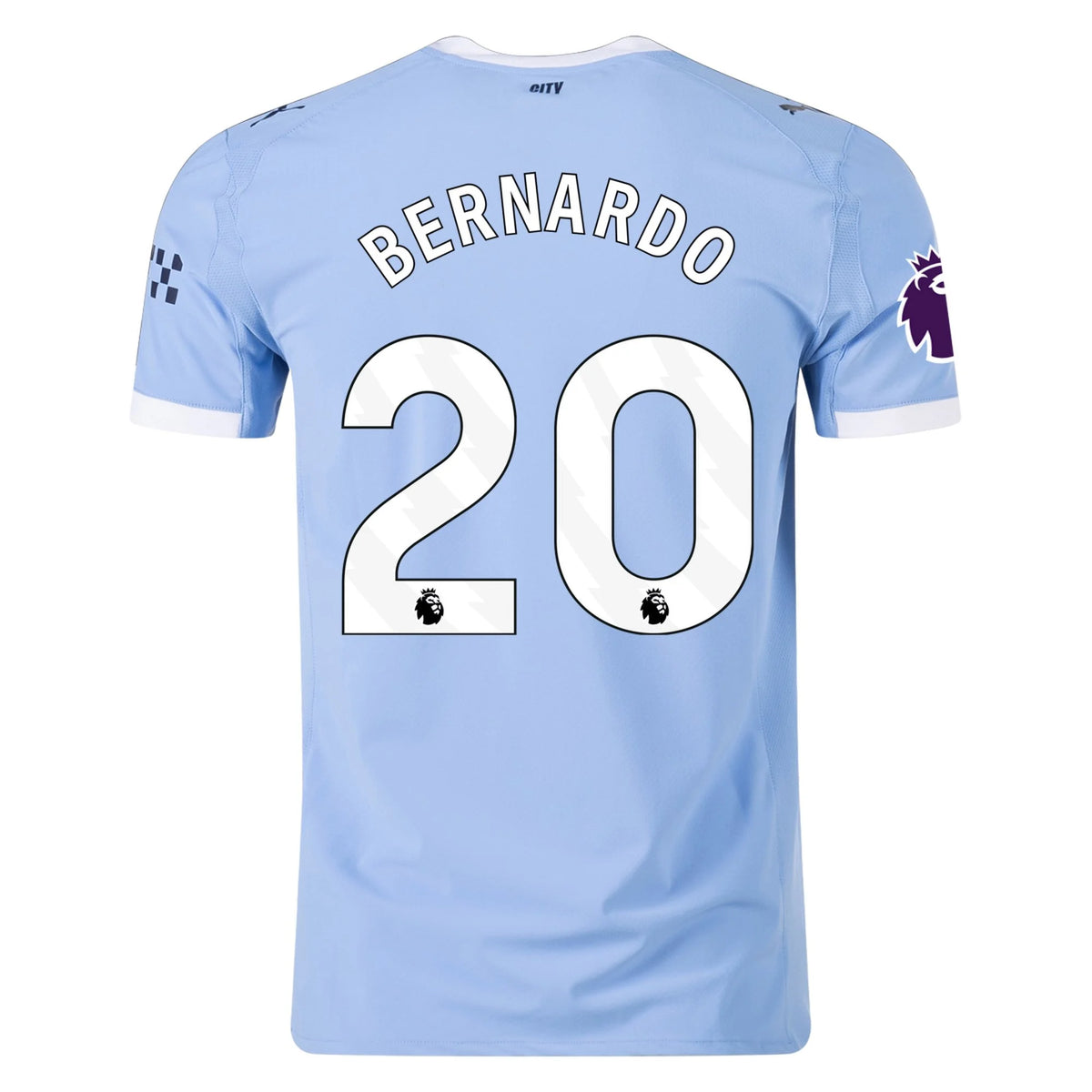 Men's Authentic Bernardo Manchester City Home Jersey 25/26