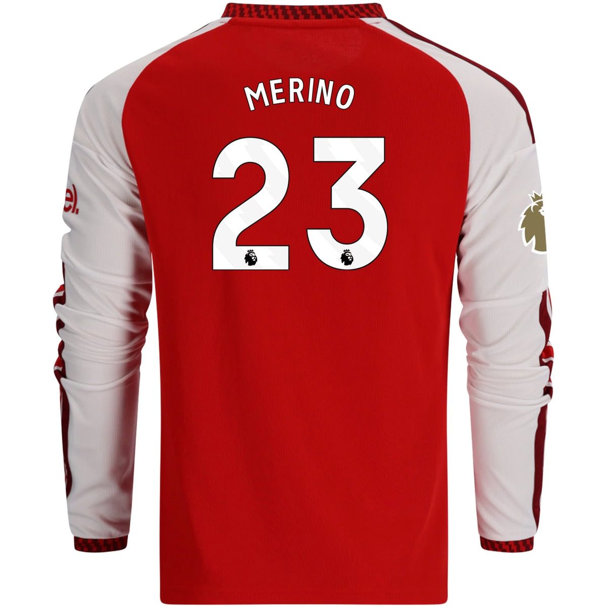 Kid's Replica Merino Arsenal Long Sleeve Home Jersey 26/27