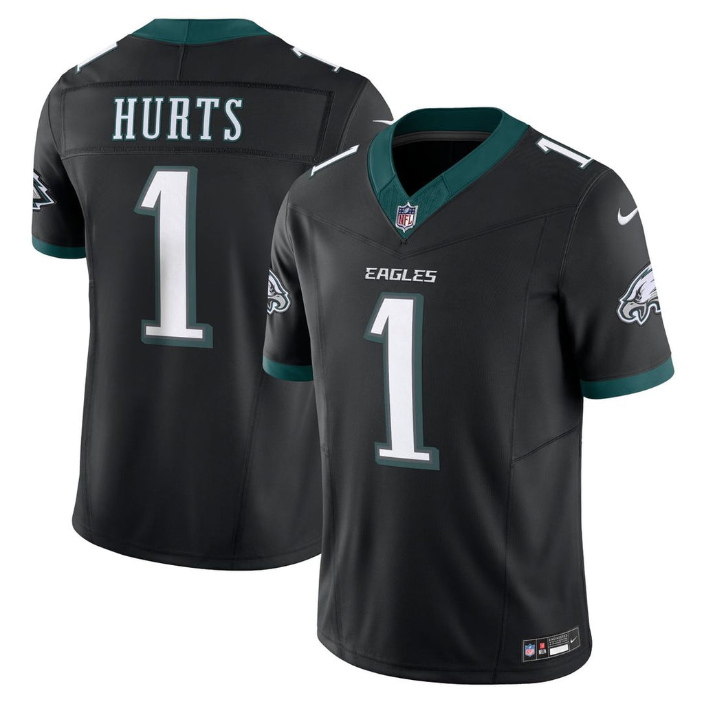 Men's Philadelphia Eagles Jalen Hurts Kelly Green Vapor F.U.S.E.