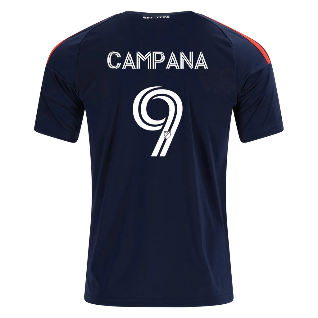 Men's Replica Campana New England Revolution Home Jersey 2026