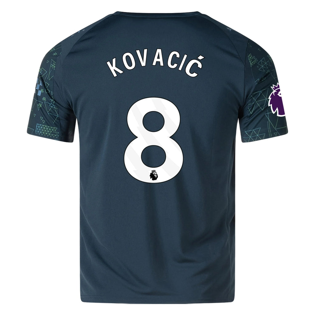 Men's Replica Kovacic Manchester City Fourth Jersey 25/26