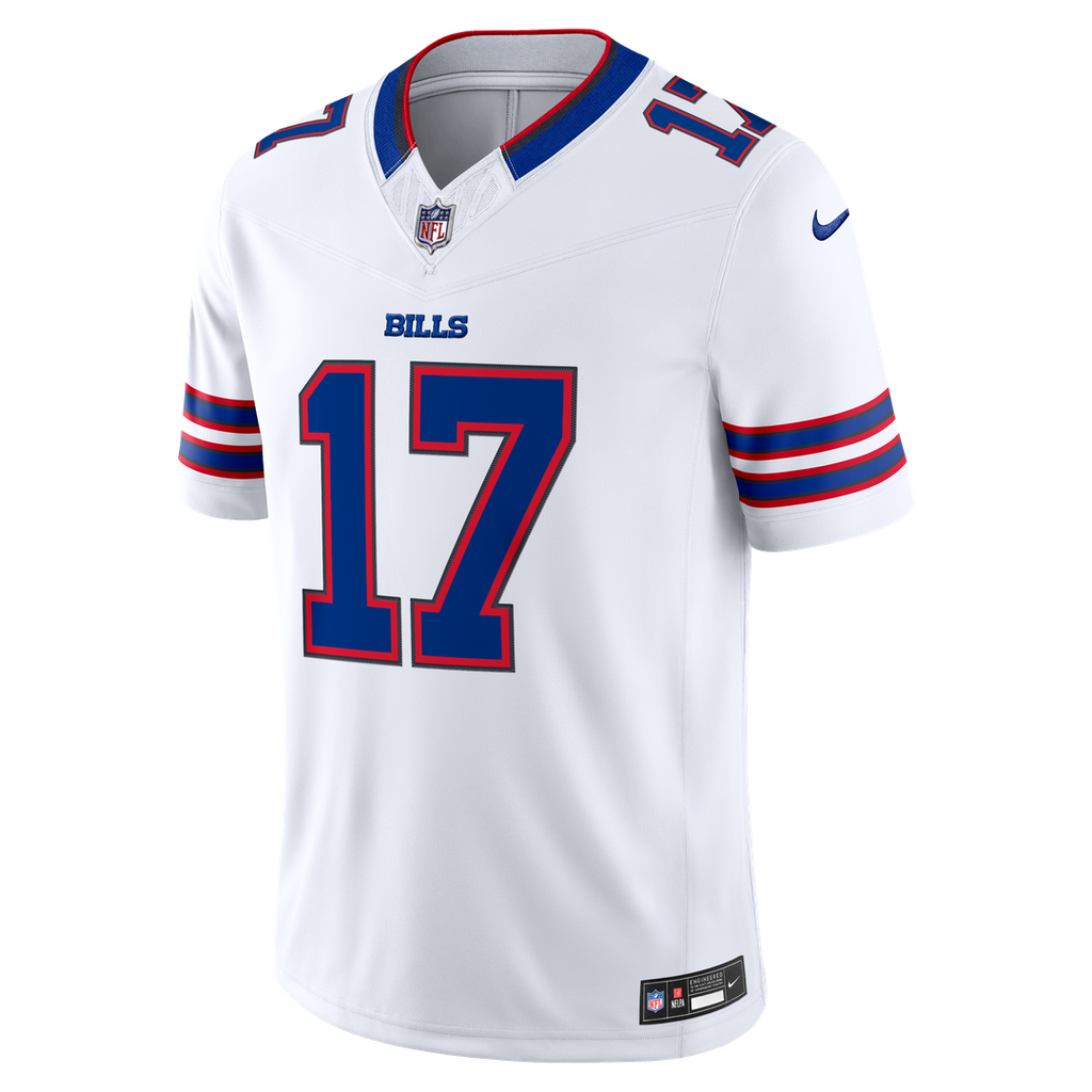 Men's Buffalo Bills Josh Allen Royal Team Vapor F.U.S.E. Stitched