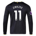Men's Authentic Zirkzee Manchester United Long Sleeve Third Jersey 25/26