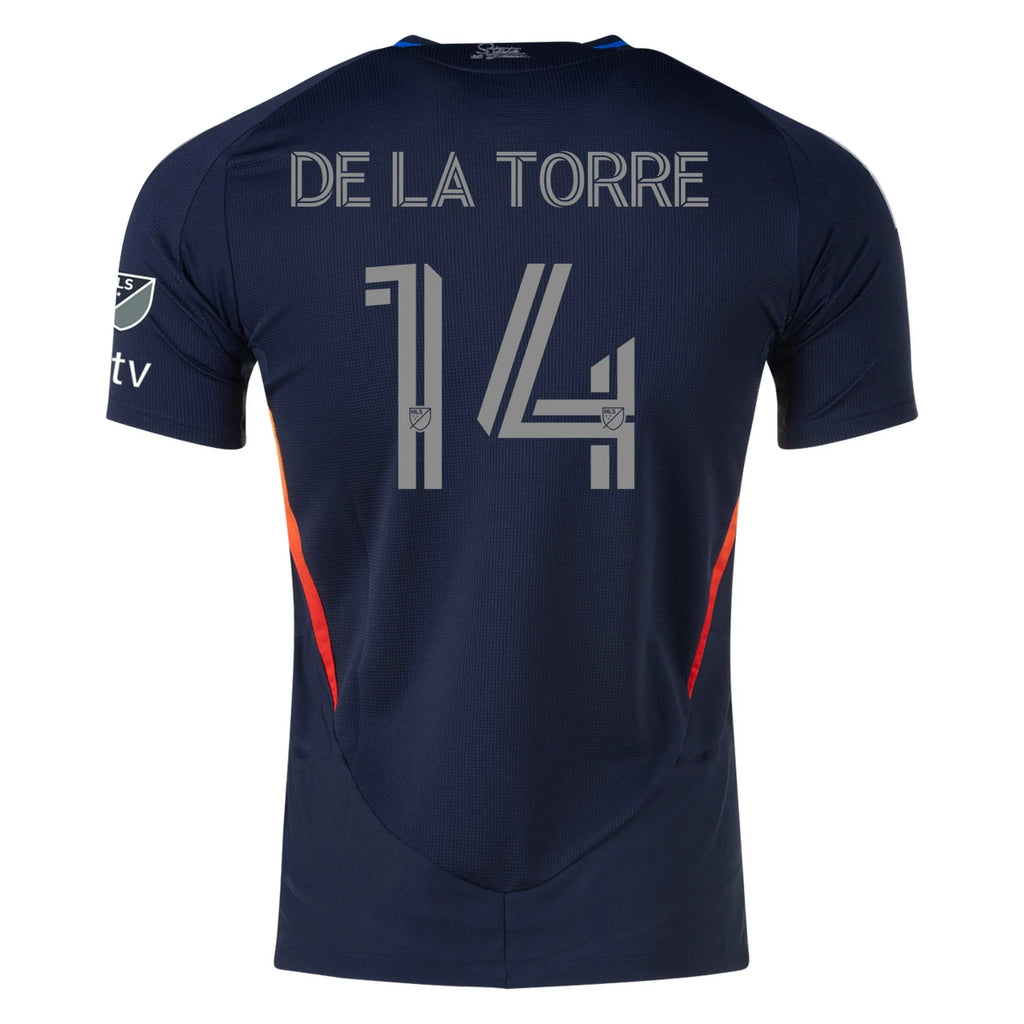 Men's Authentic De La Torre San Diego FC Home Jersey 2025