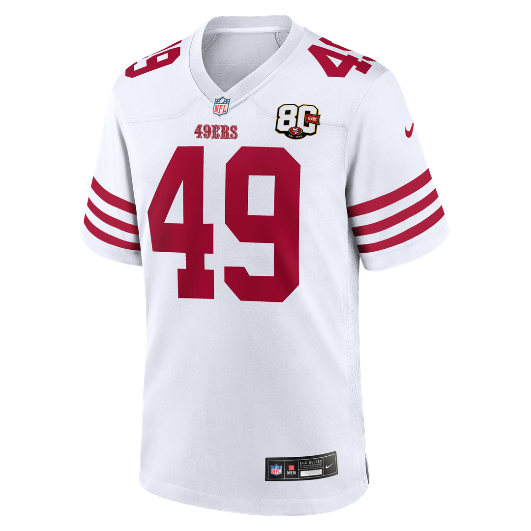 Men's San Francisco 49ers The Faithful Scarlet 80th Anniversary