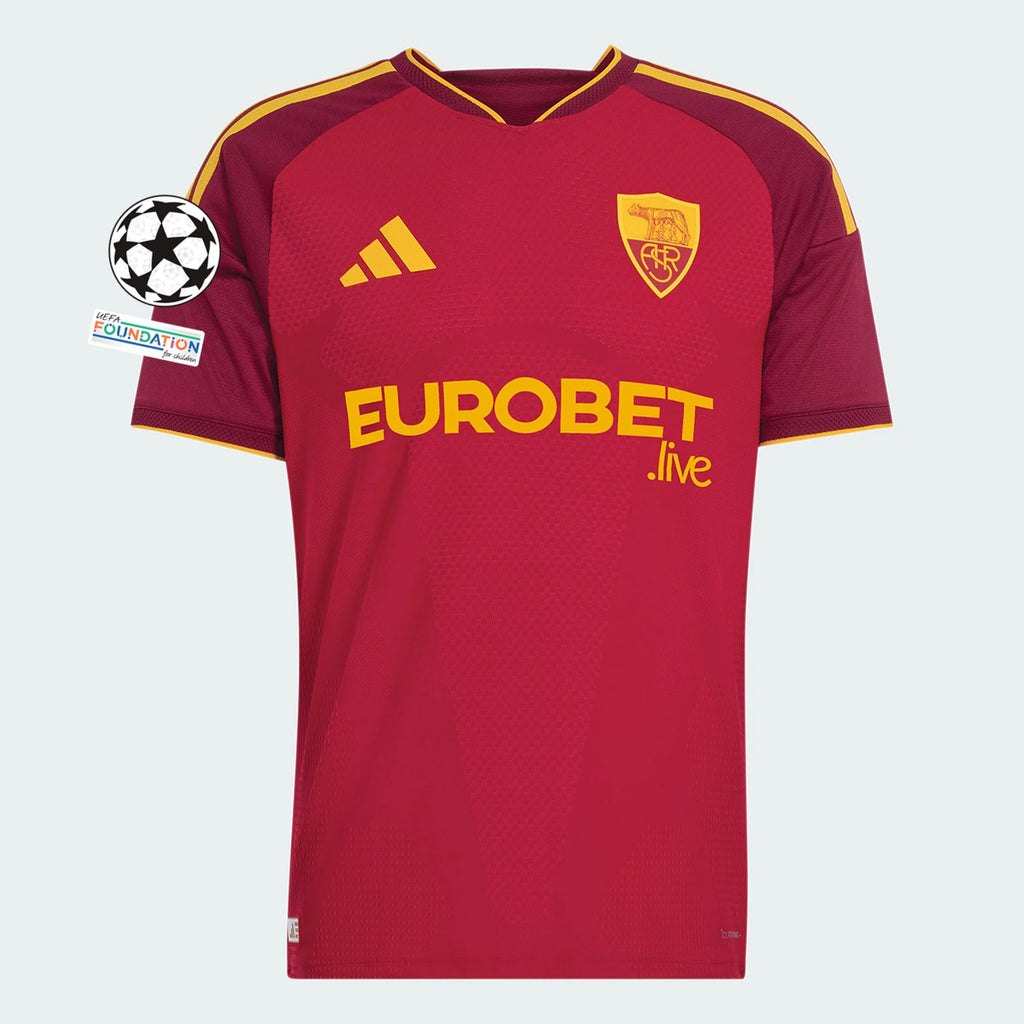 Men's Authentic Roma Home Jersey 26/27 UCL