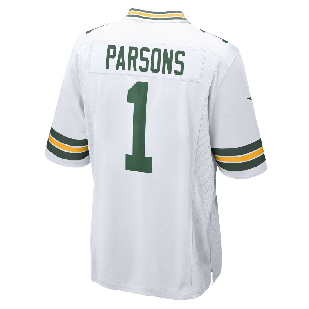 Men's Green Bay Packers Micah Parsons Green Game Player Jersey