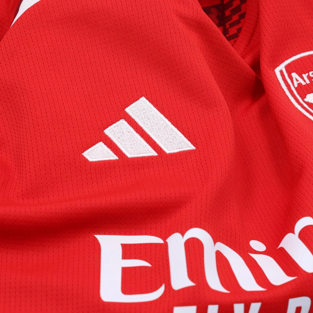 Kid's Replica Arsenal Long Sleeve Home Jersey 26/27