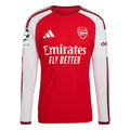 Men's Authentic Arsenal Long Sleeve Home Jersey 26/27 UCL