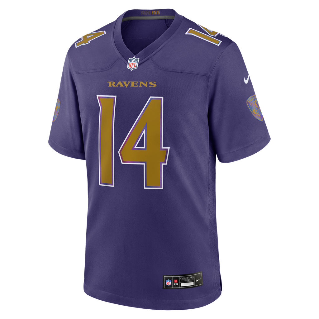 Men's Baltimore Ravens Kyle Hamilton Black Alternate