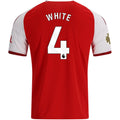 Men's Replica White Arsenal Home Jersey 26/27
