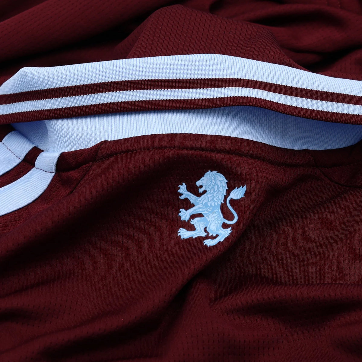 Men's Replica Aston Villa Long Sleeve Home Jersey 26/27