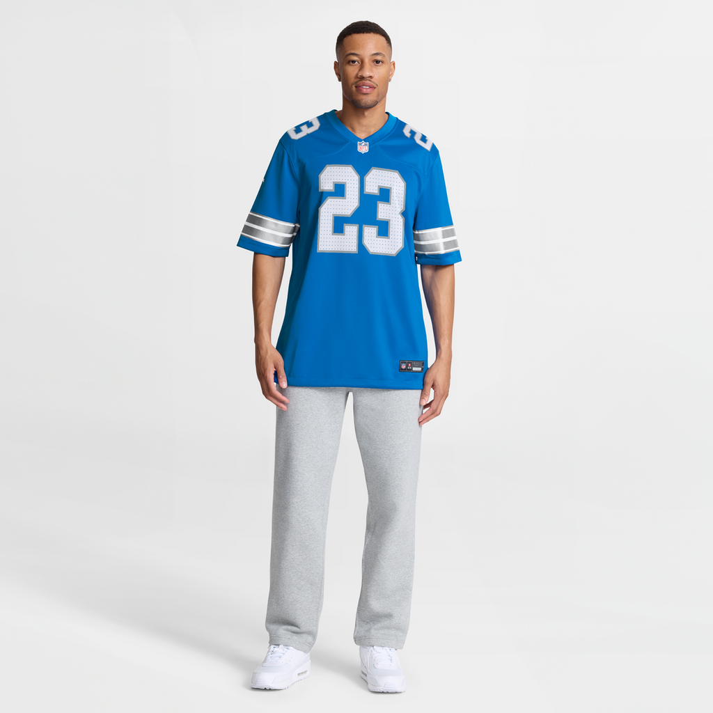 Men's Detroit Lions Rock Ya-Sin Blue Team