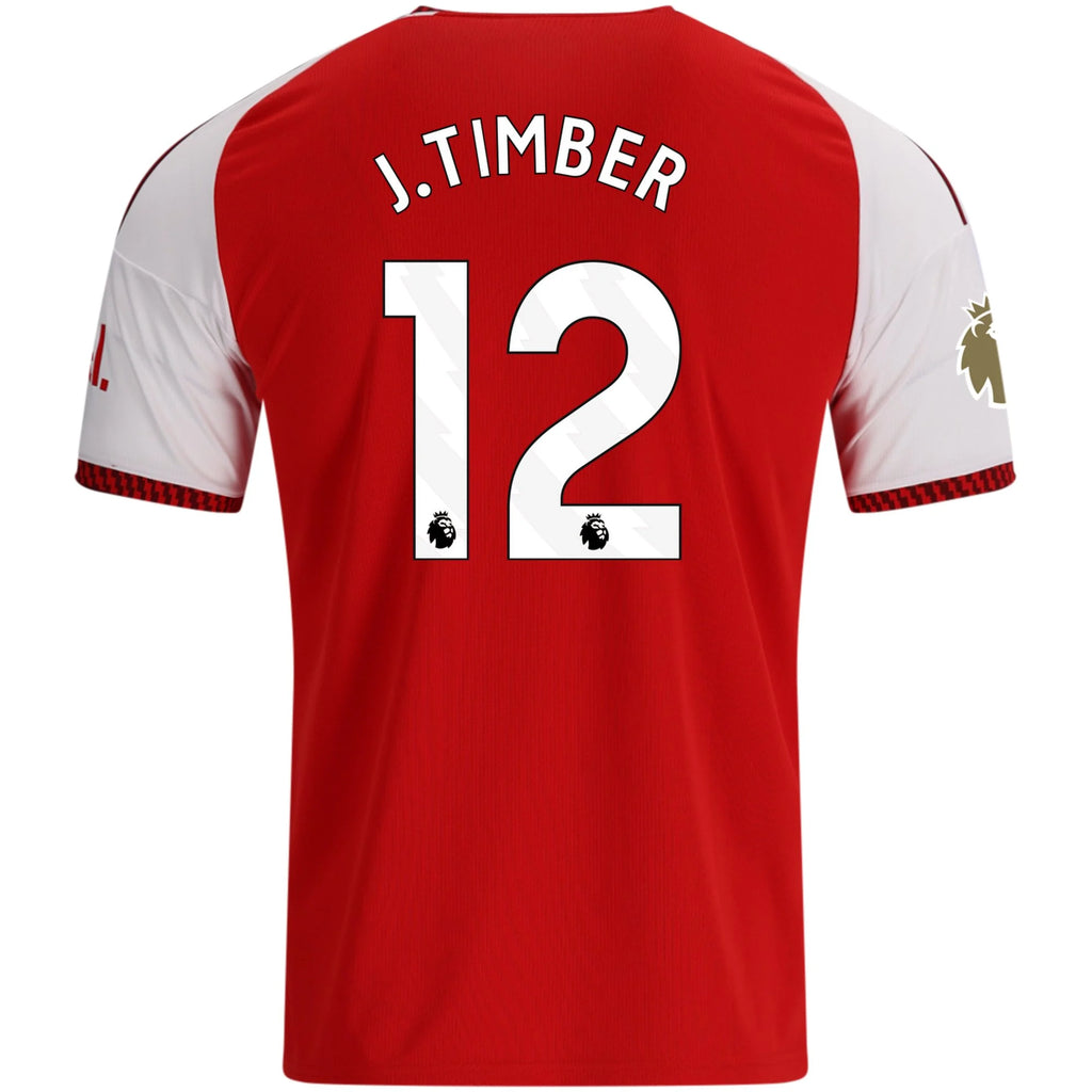 Men's Replica J. Timber Arsenal Home Jersey 26/27