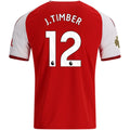 Men's Replica J. Timber Arsenal Home Jersey 26/27
