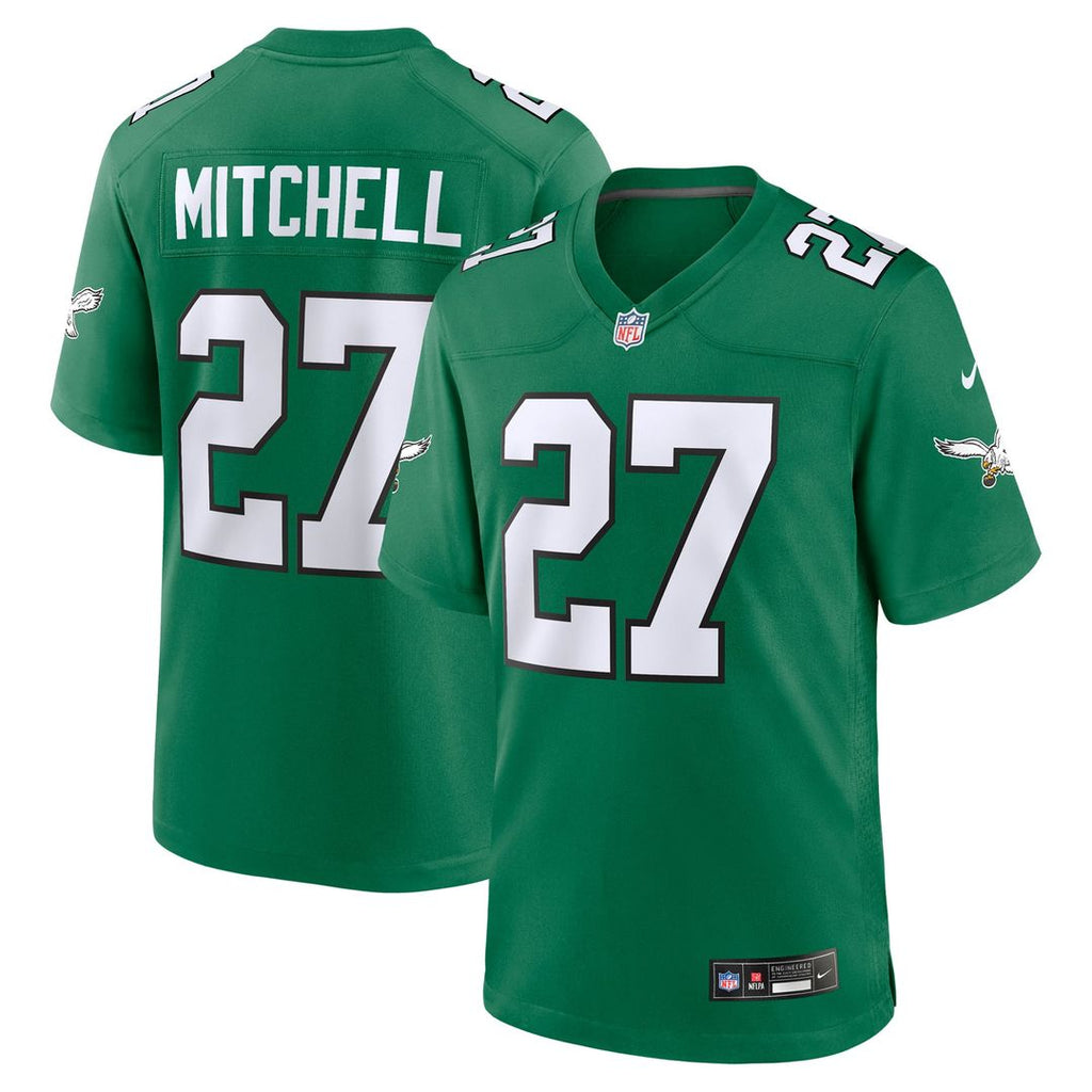 Men's Philadelphia Eagles Quinyon Mitchell Midnight Green Team