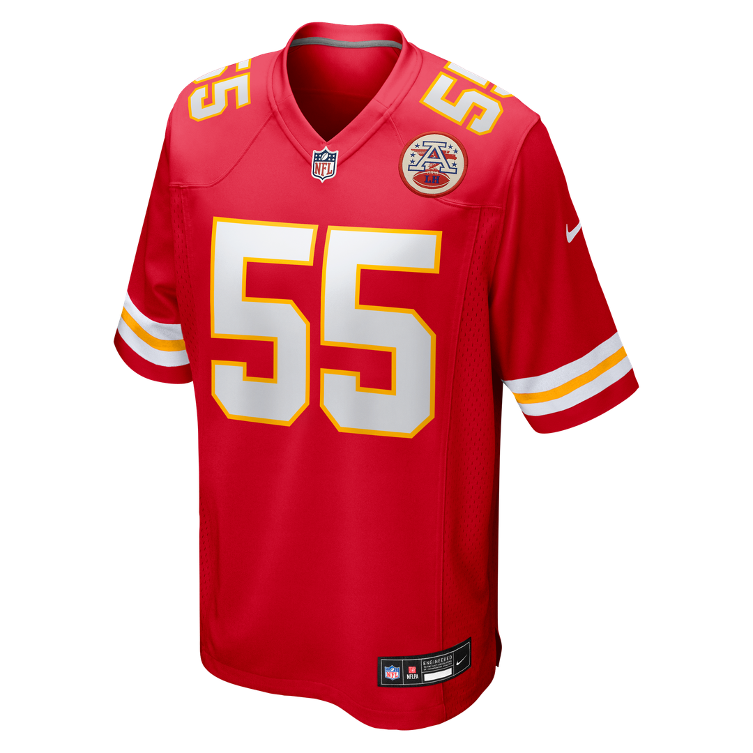 Men's Kansas City Chiefs Omarr Norman-Lott Red Team