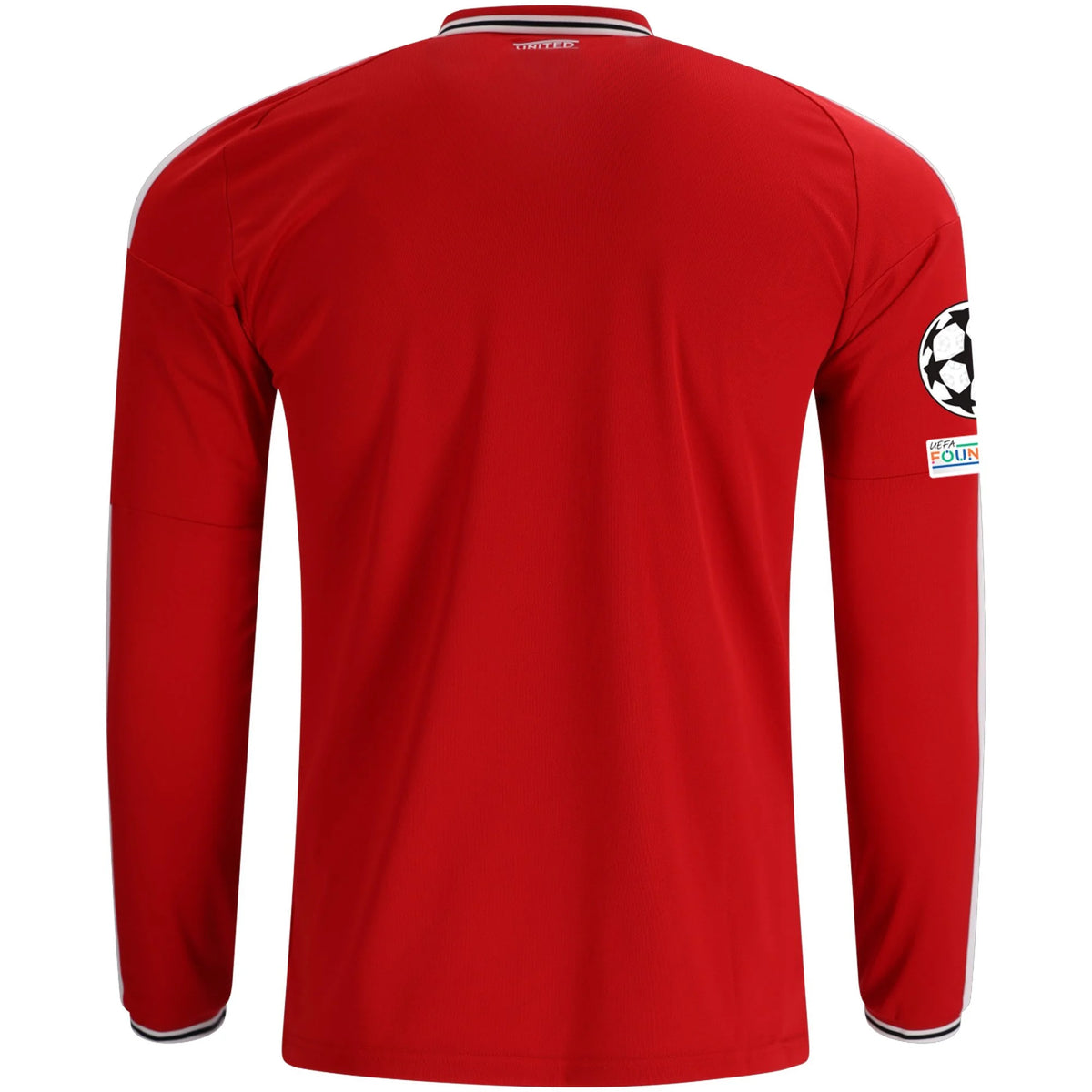 Men's Replica Manchester United Long Sleeve Home Jersey 26/27 UCL