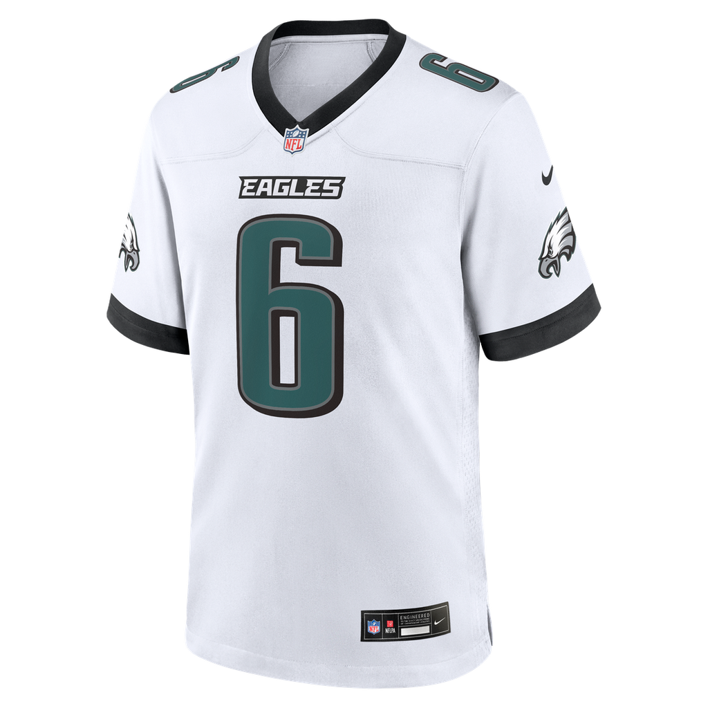 Men's Philadelphia Eagles DeVonta Smith Black Alternate