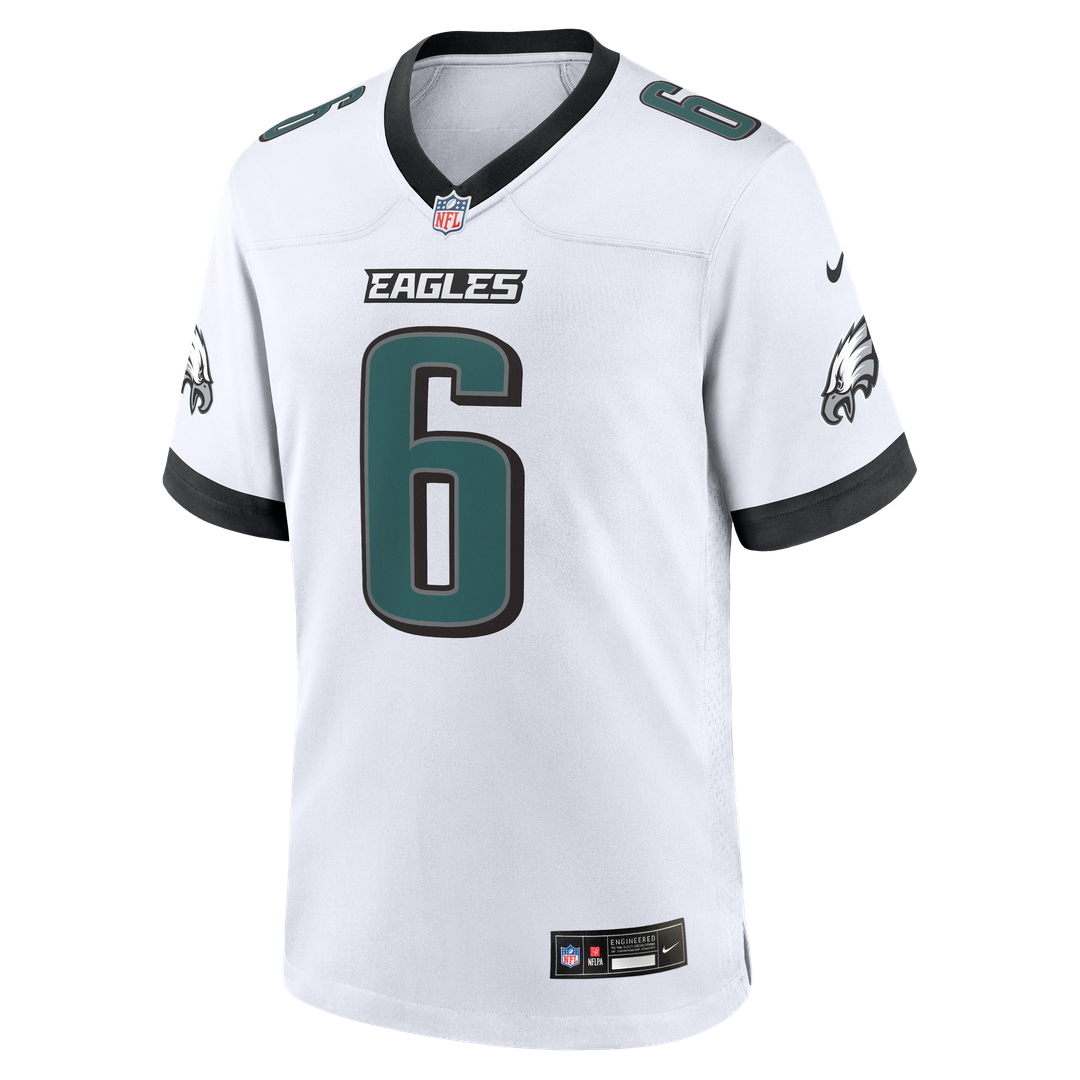 Men's Philadelphia Eagles DeVonta Smith Black Alternate