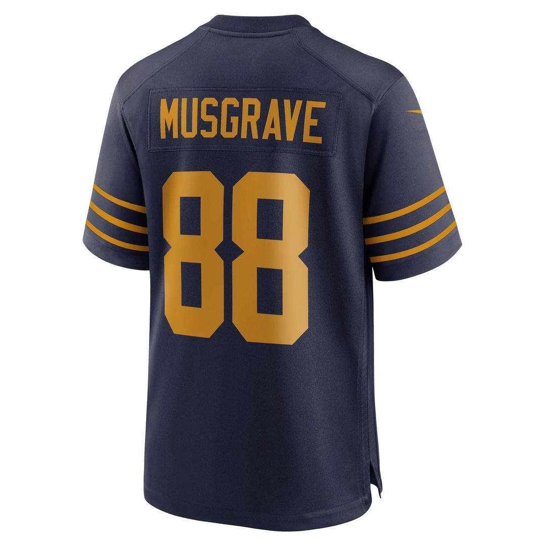 Men's Green Bay Packers Luke Musgrave Navy The 1923 Classic