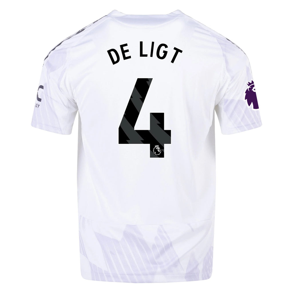Men's Authentic De Ligt Manchester United Away Jersey 25/26