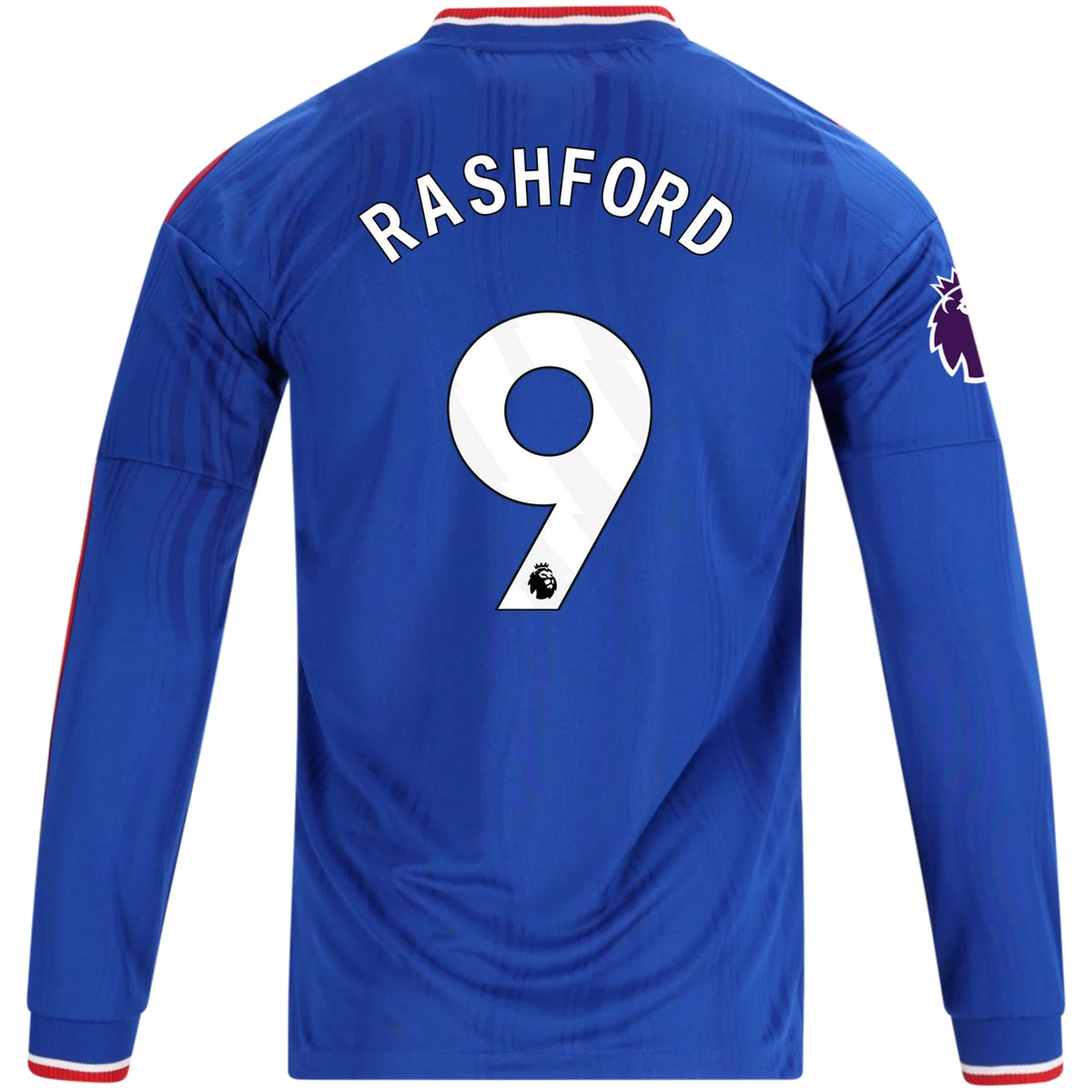 Men's Authentic Rashford Manchester United Long Sleeve Away Jersey 26/27