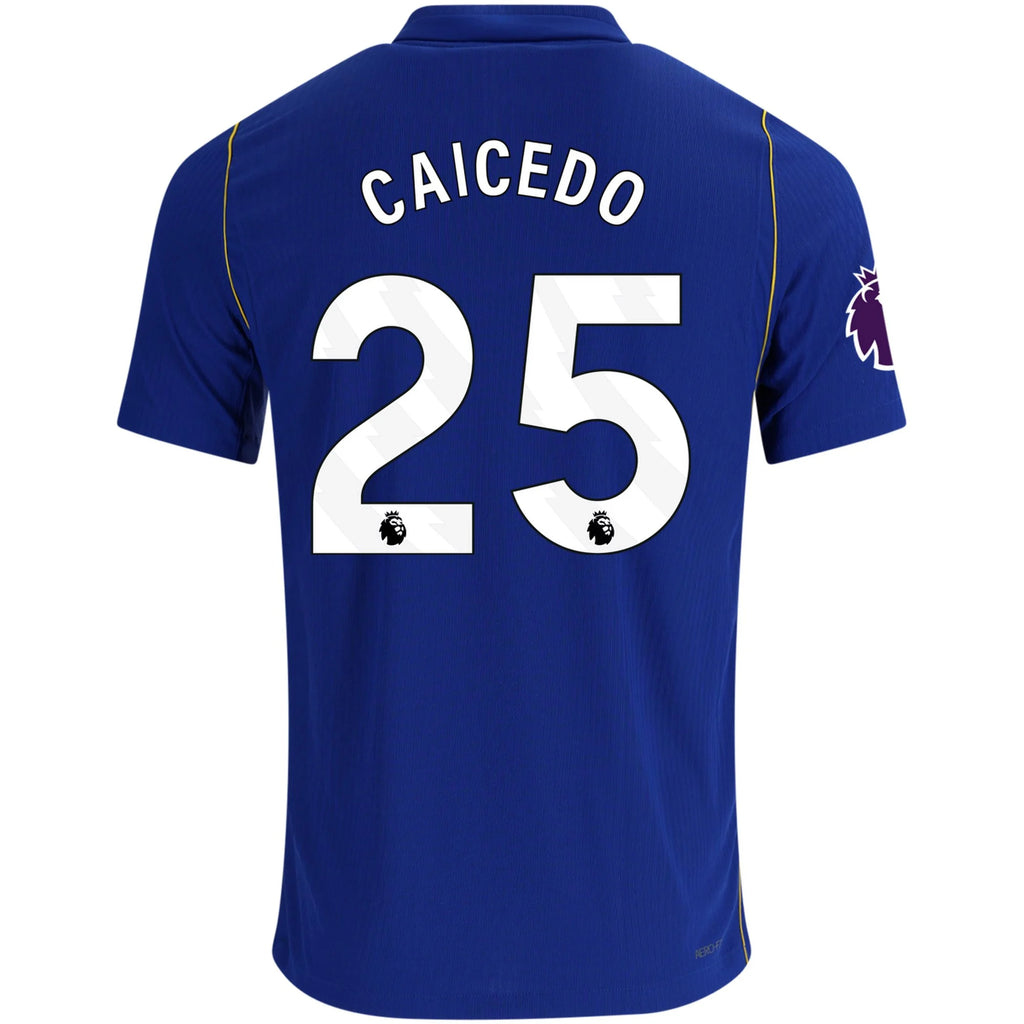 Men's Authentic Caicedo Chelsea Home Jersey 26/27