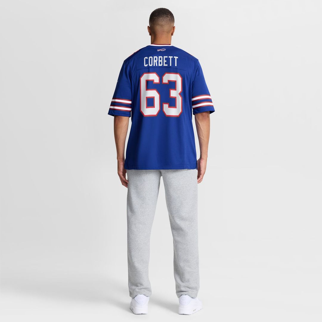 Men's Buffalo Bills Austin Corbett Royal Team