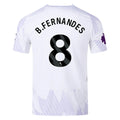 Men's Replica B. Fernandes Manchester United Away Jersey 25/26