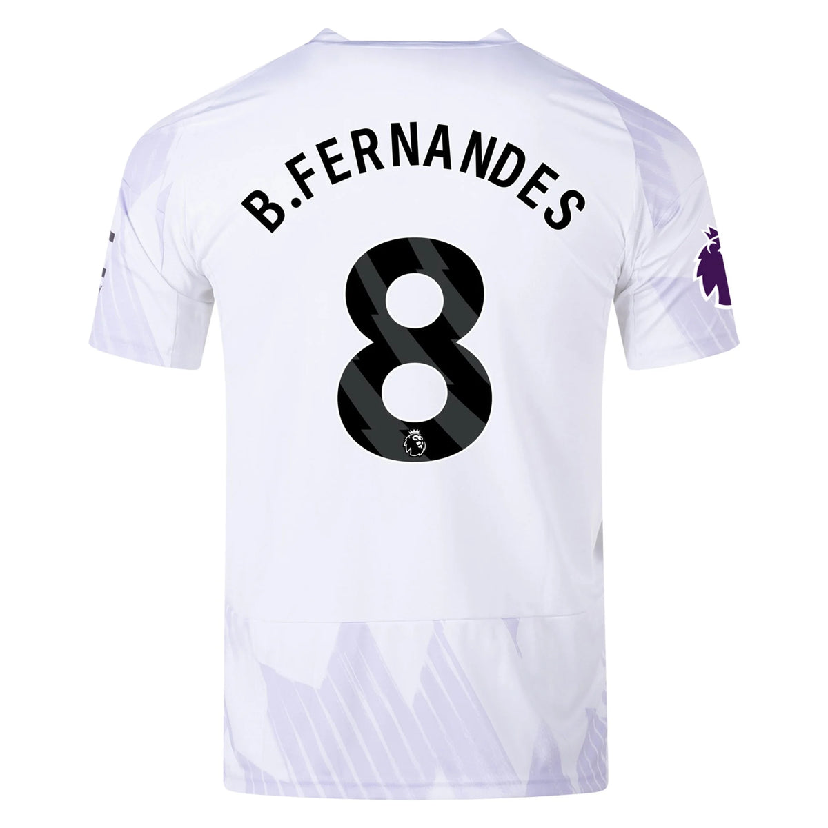 Men's Replica B. Fernandes Manchester United Away Jersey 25/26